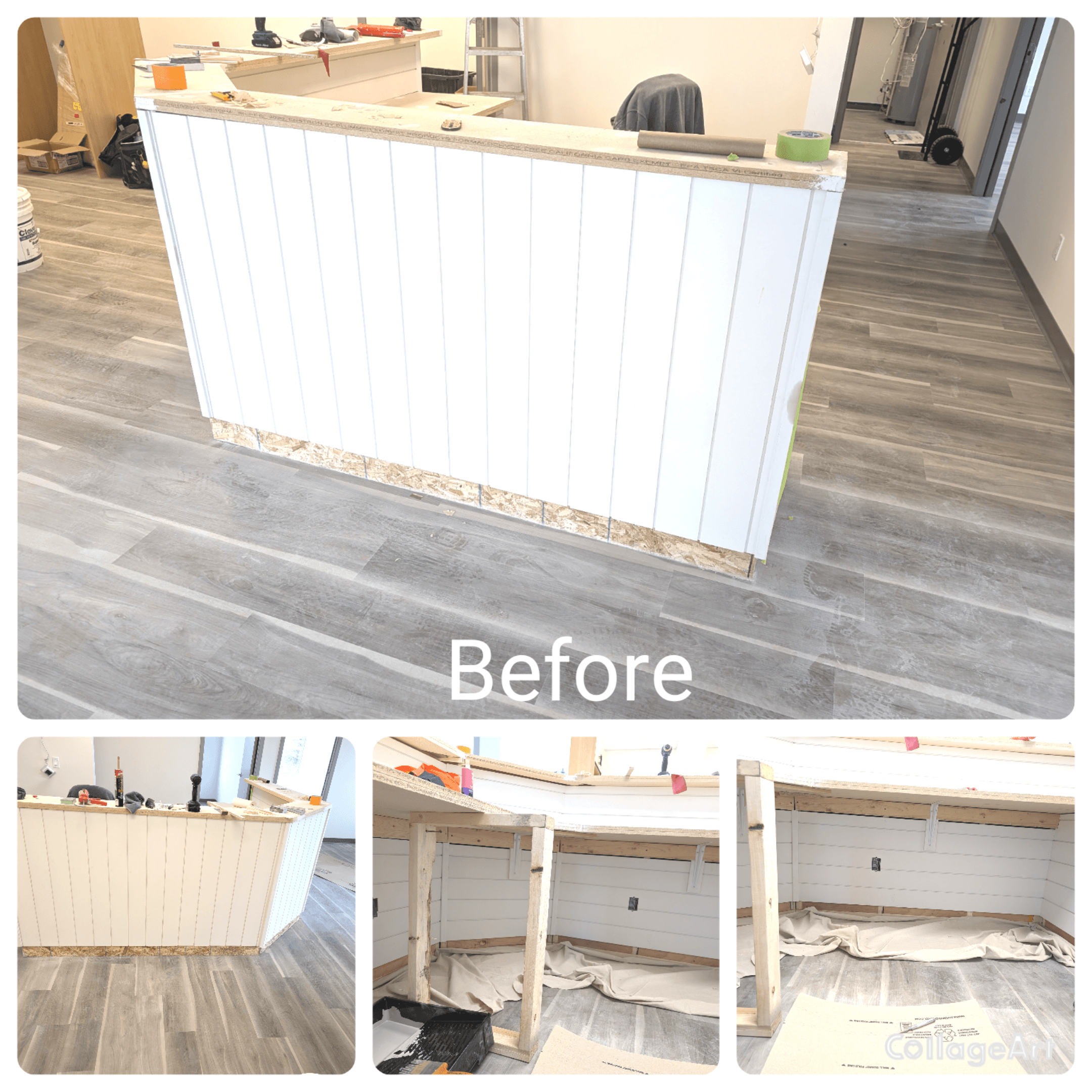 Before Image of project