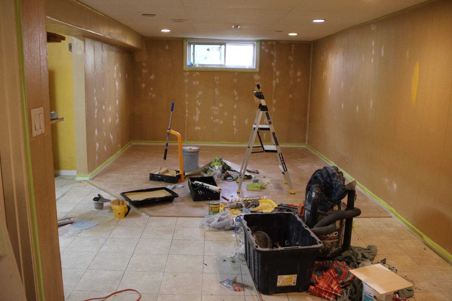 Before Image of project