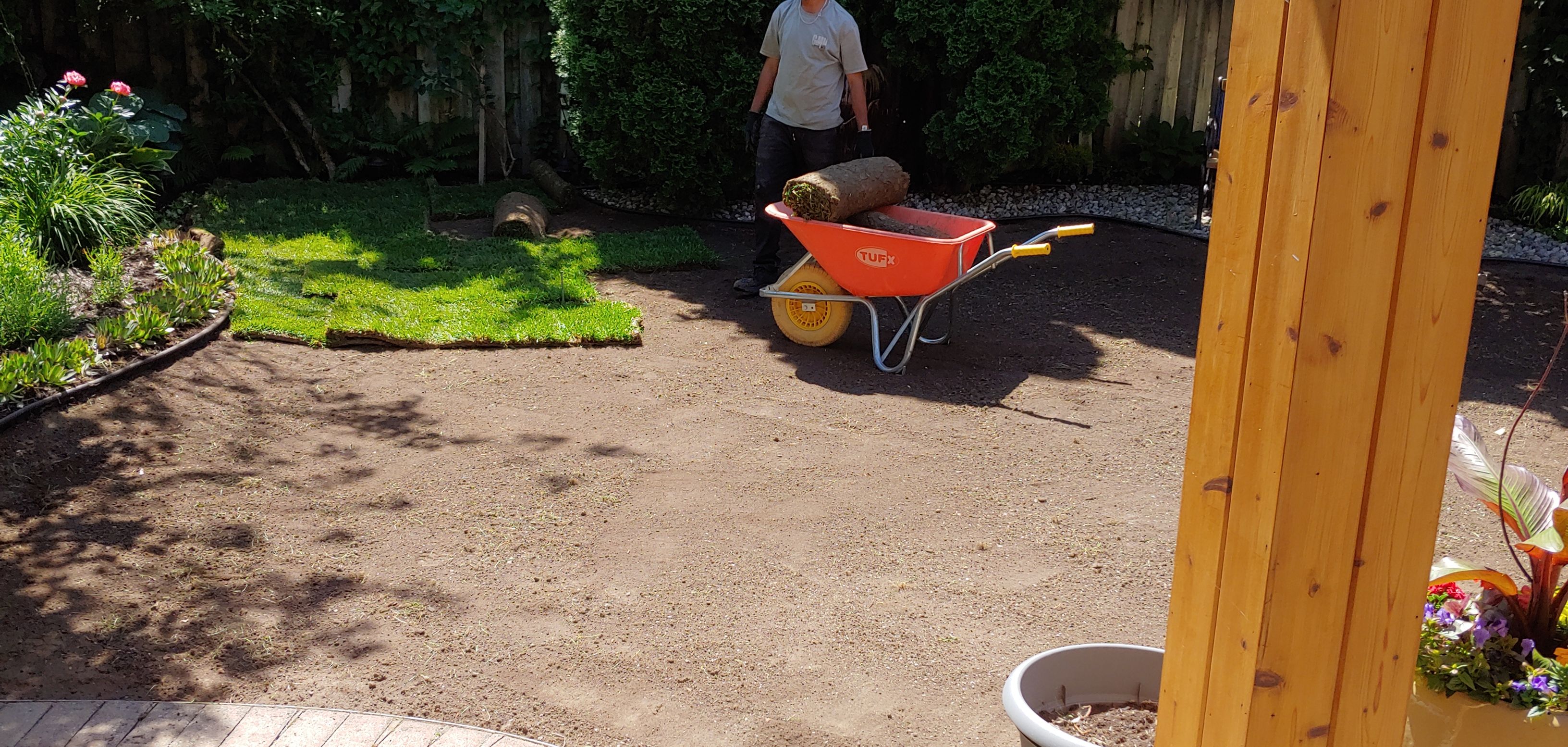Before Image of project