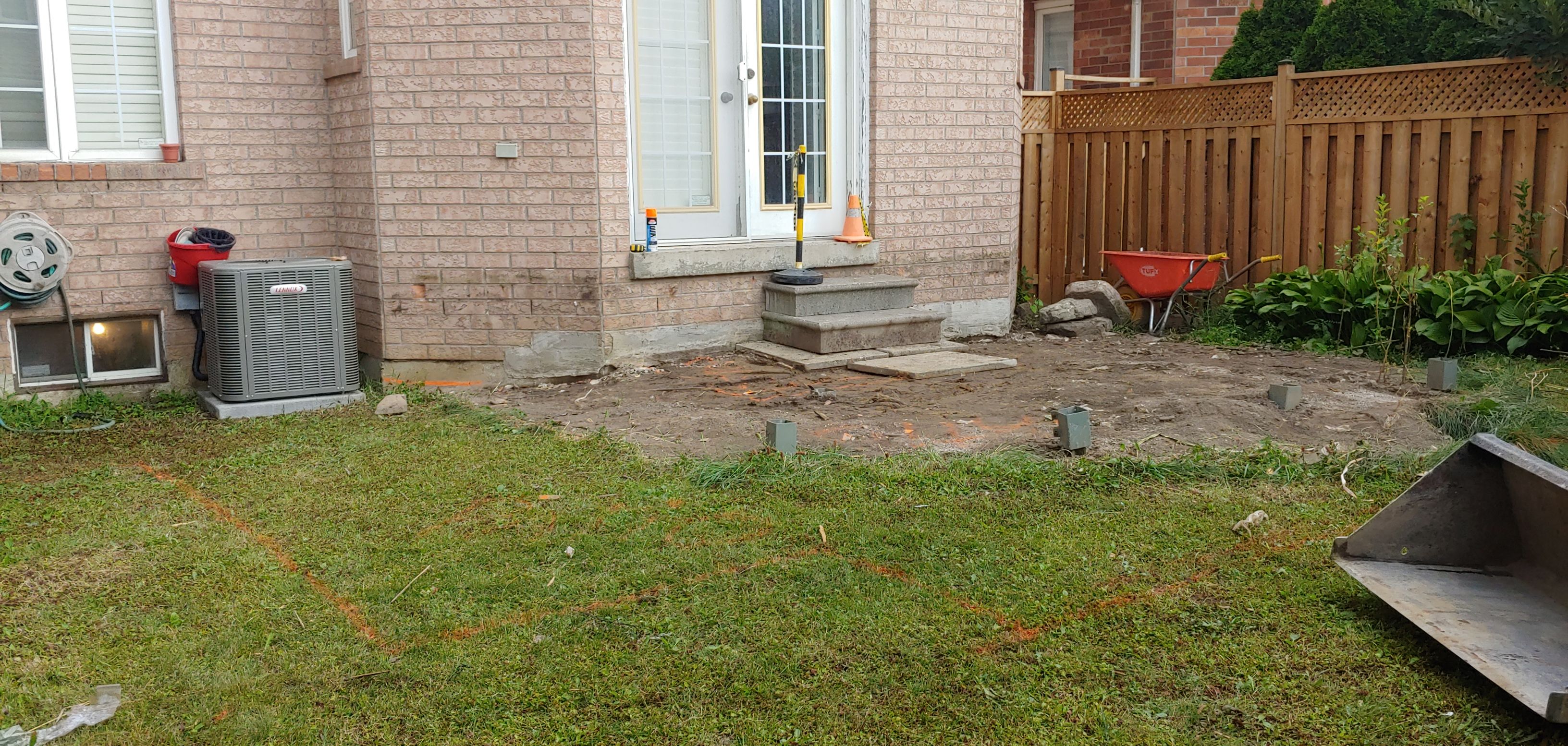 Before Image of project