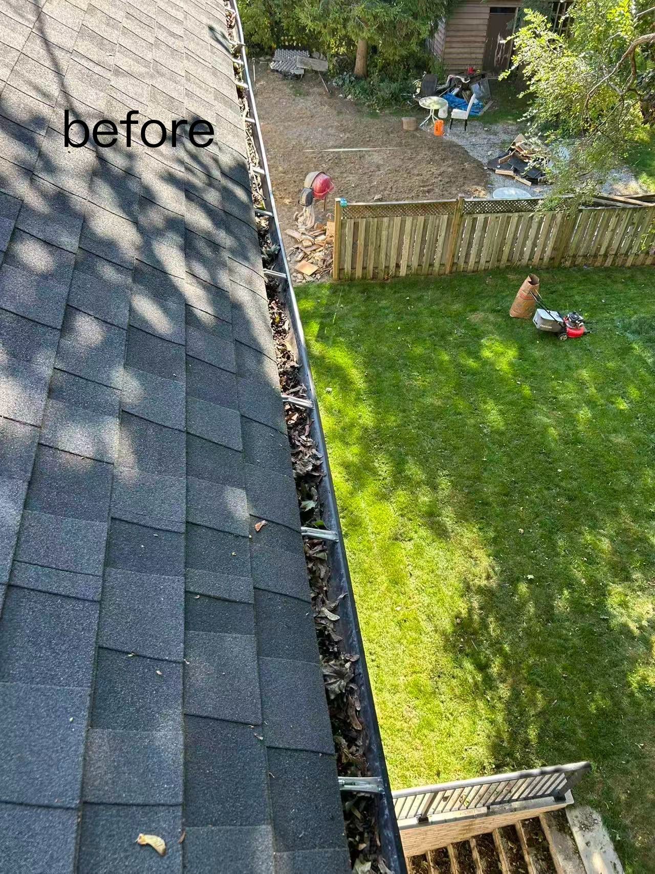 Before Image of project