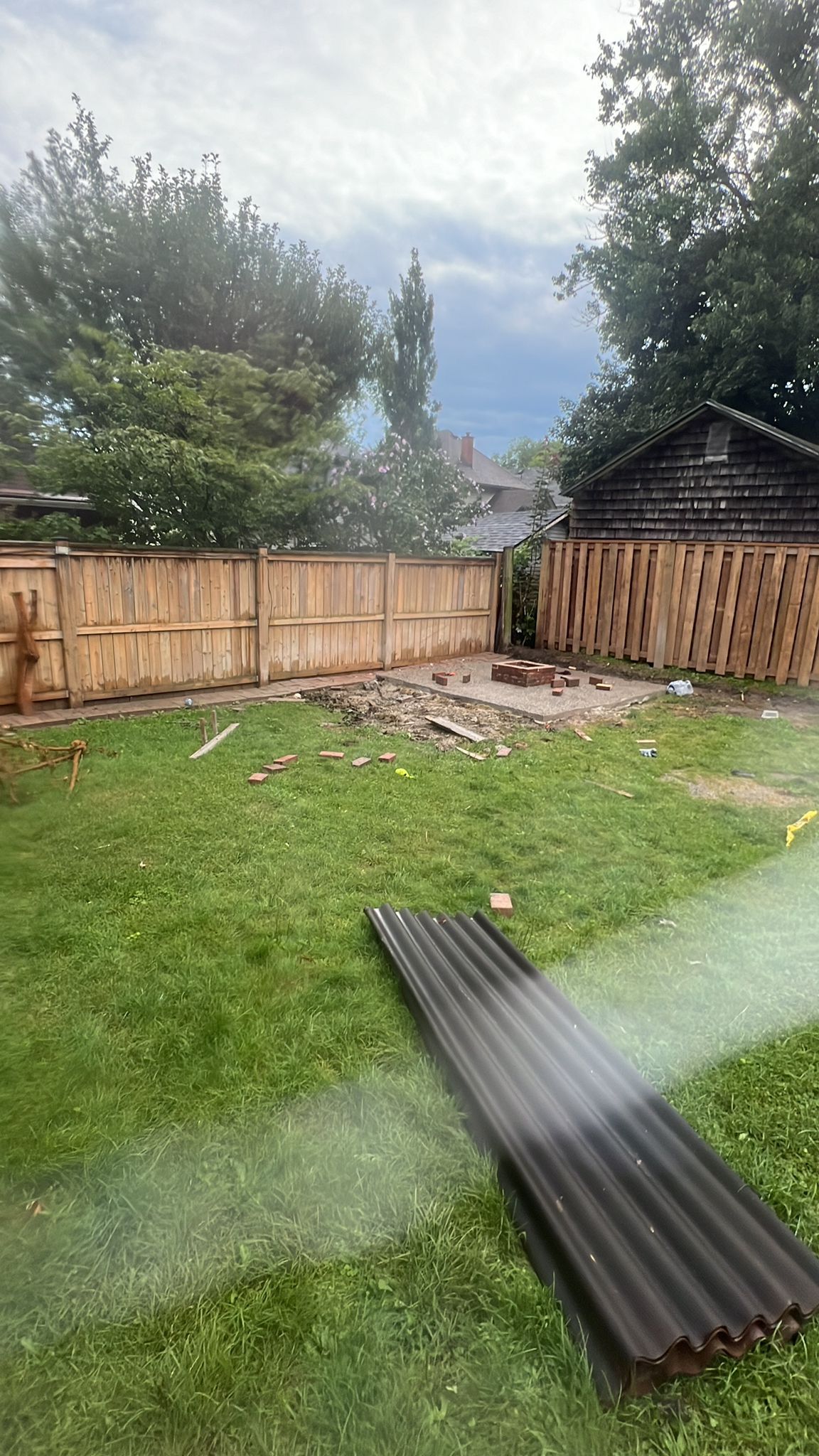 Before Image of project
