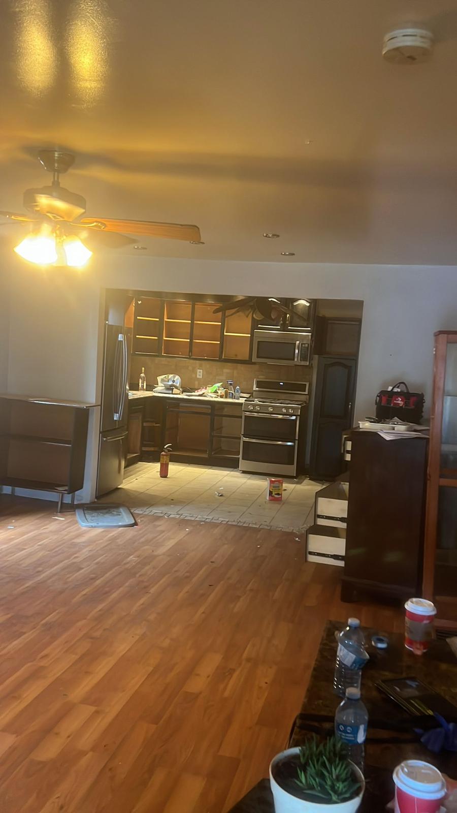 Before Image of project