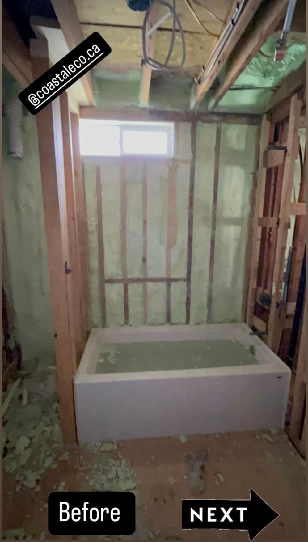 Before Image of project