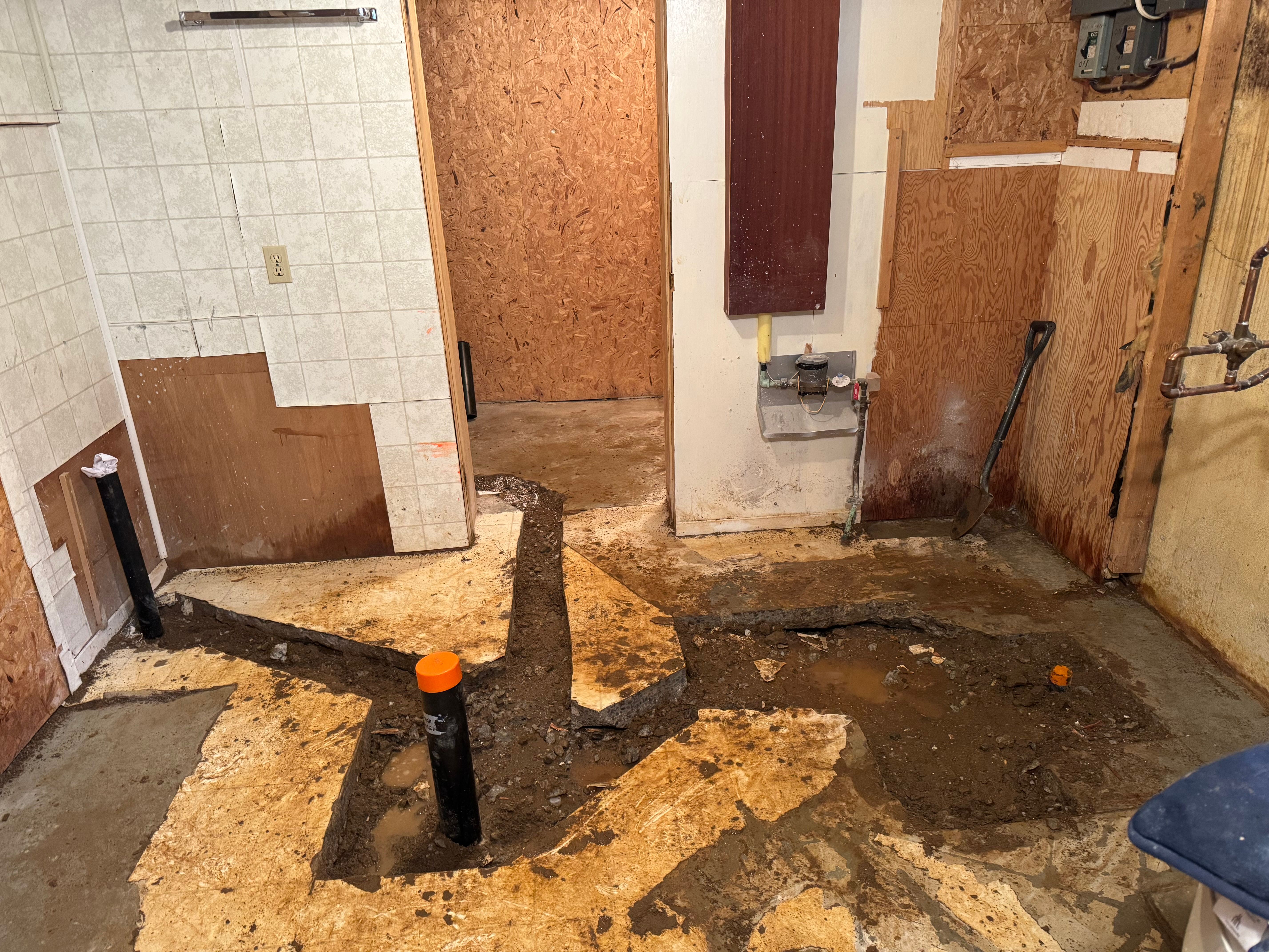 Before Image of project