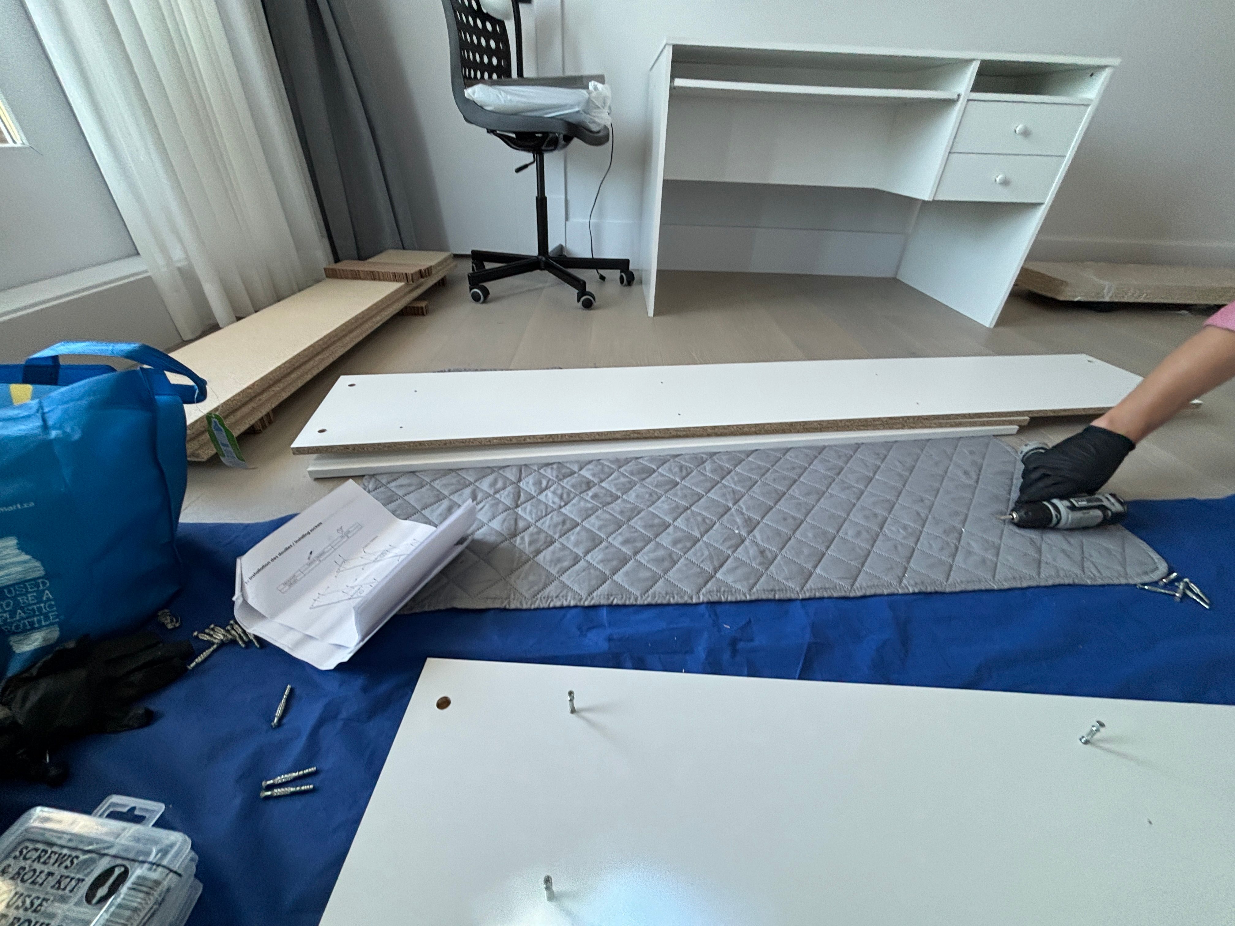 Before Image of project