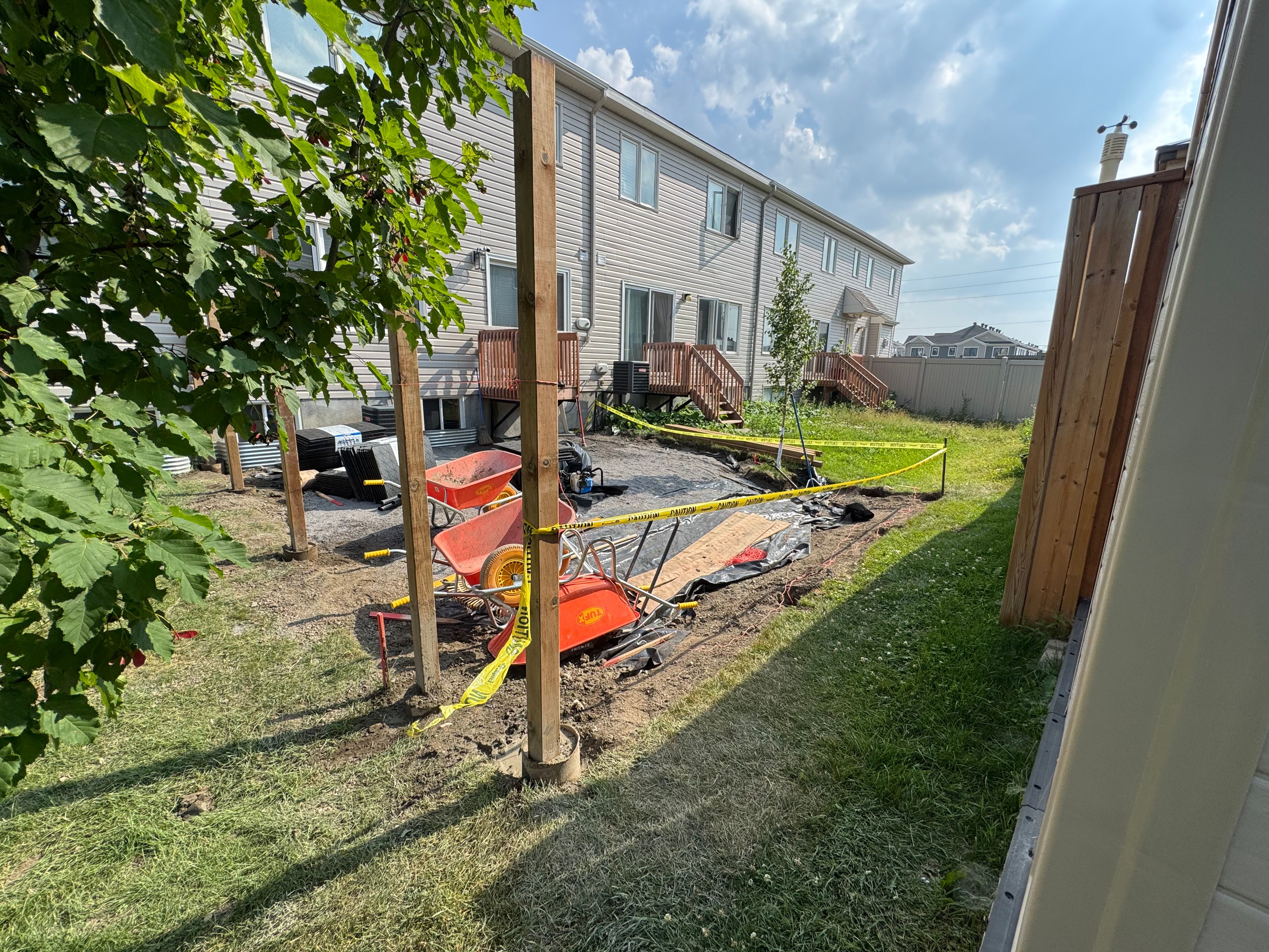 Before Image of project