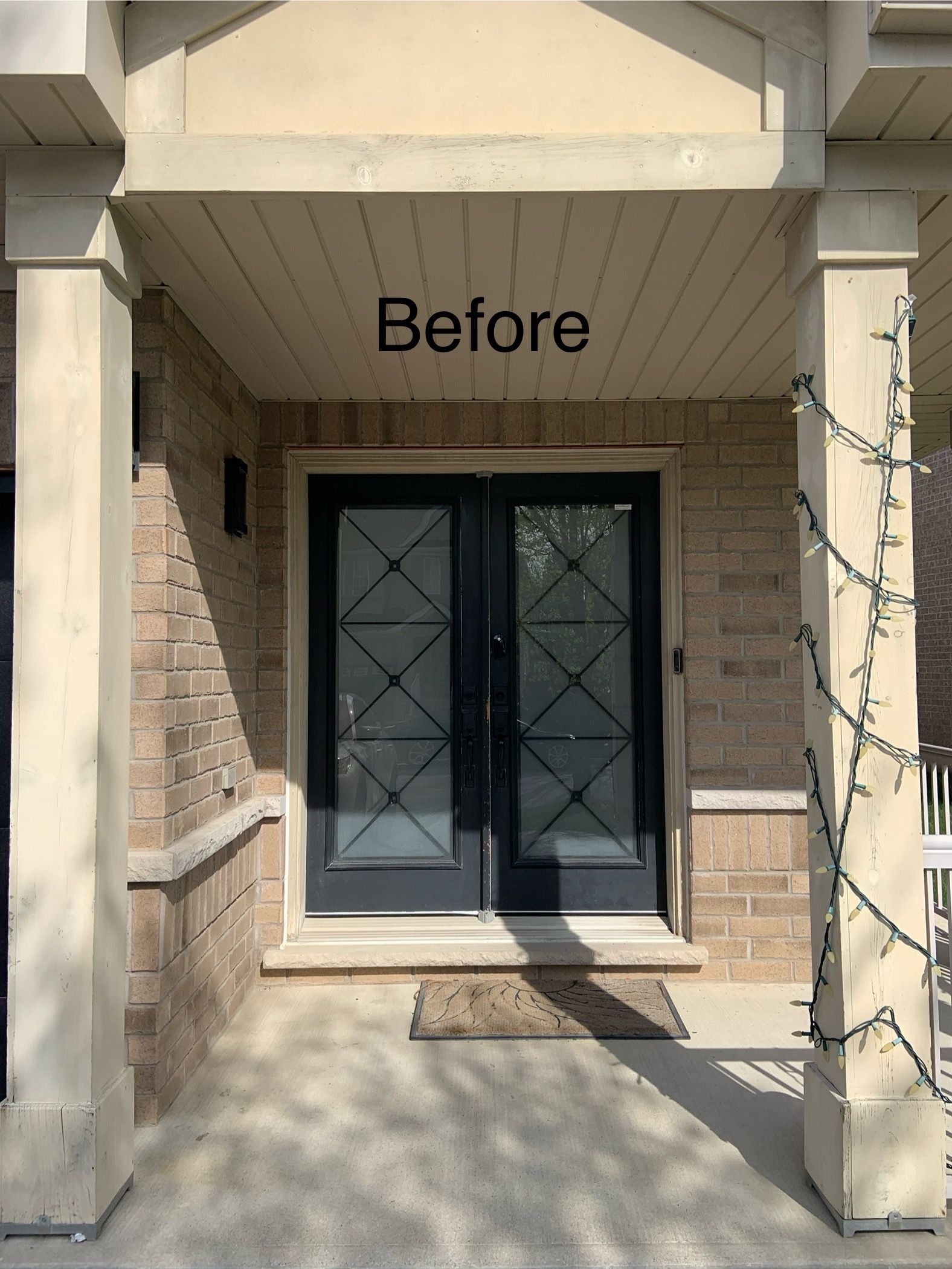 Before Image of project