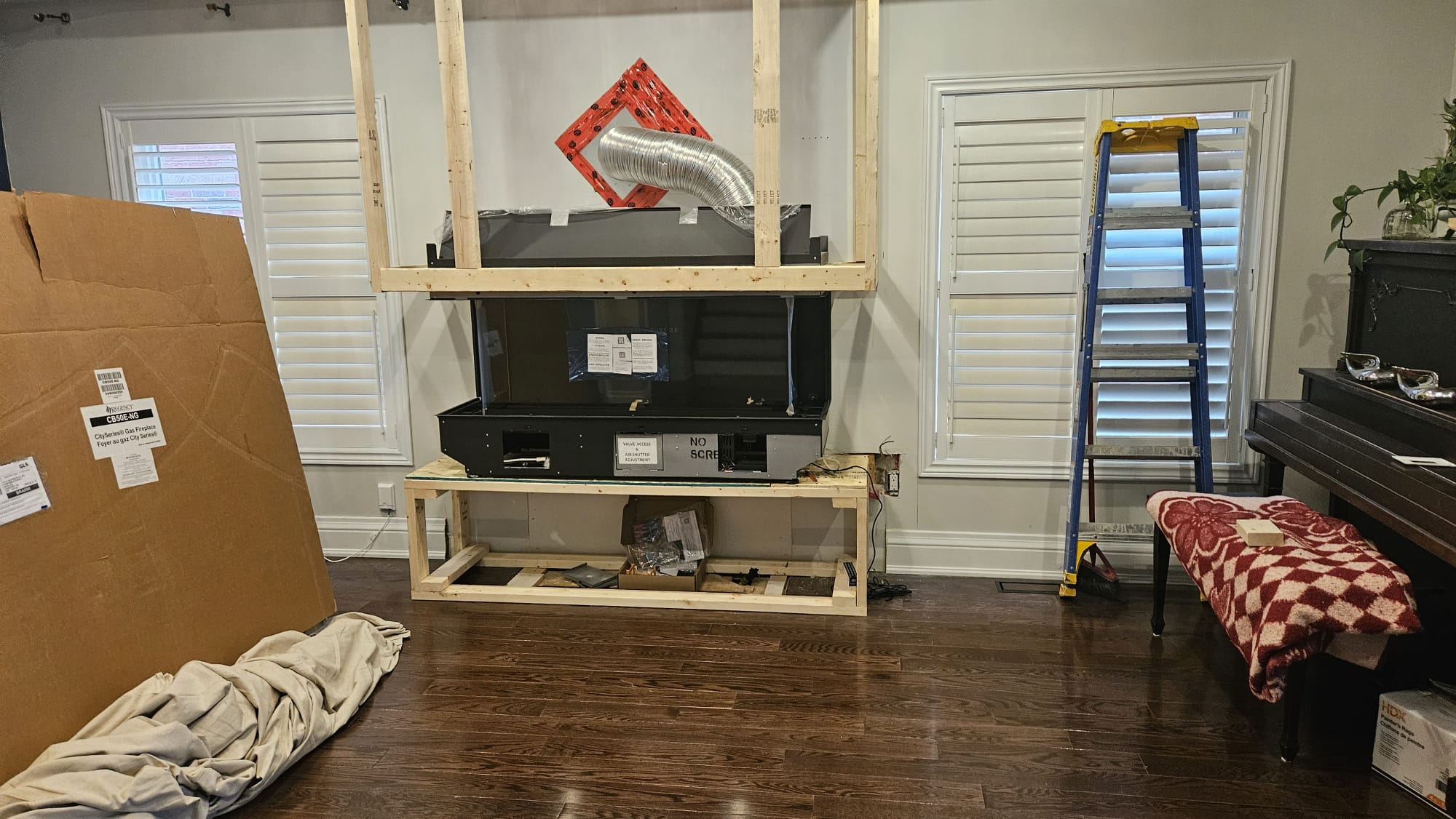 Before Image of project